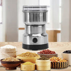 Compact Electric Spice and Coffee Grinder