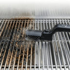 Uppladdningsbar elektrisk grillborste med roterande rengöringshuvud