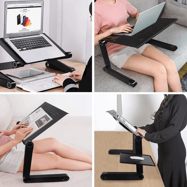 Justerbart 360° laptopstativ