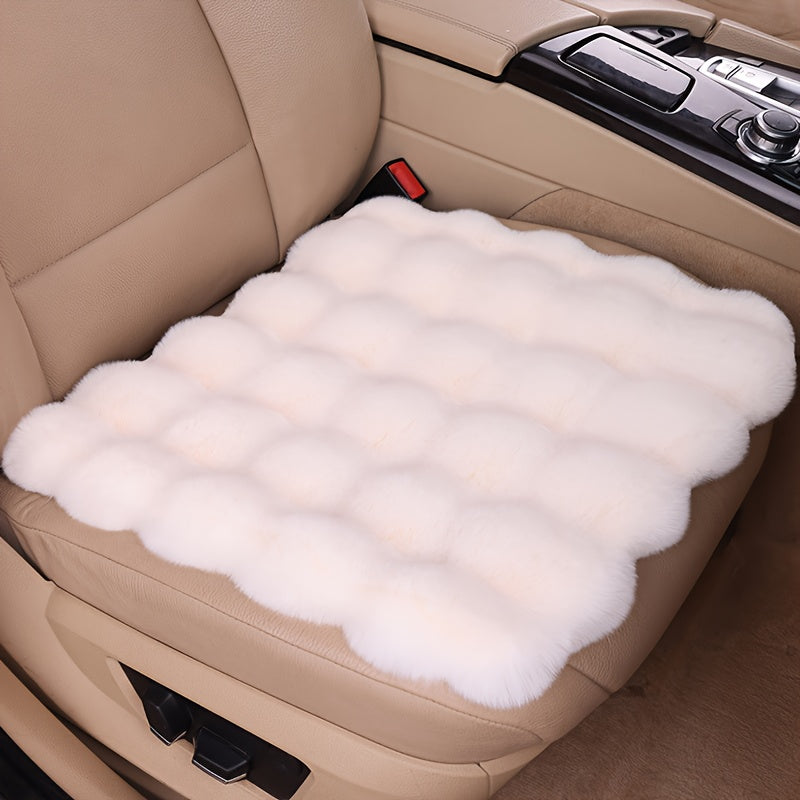 Plush Car Seat Cushion