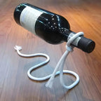 Soporte para botella con cuerda de equilibrio