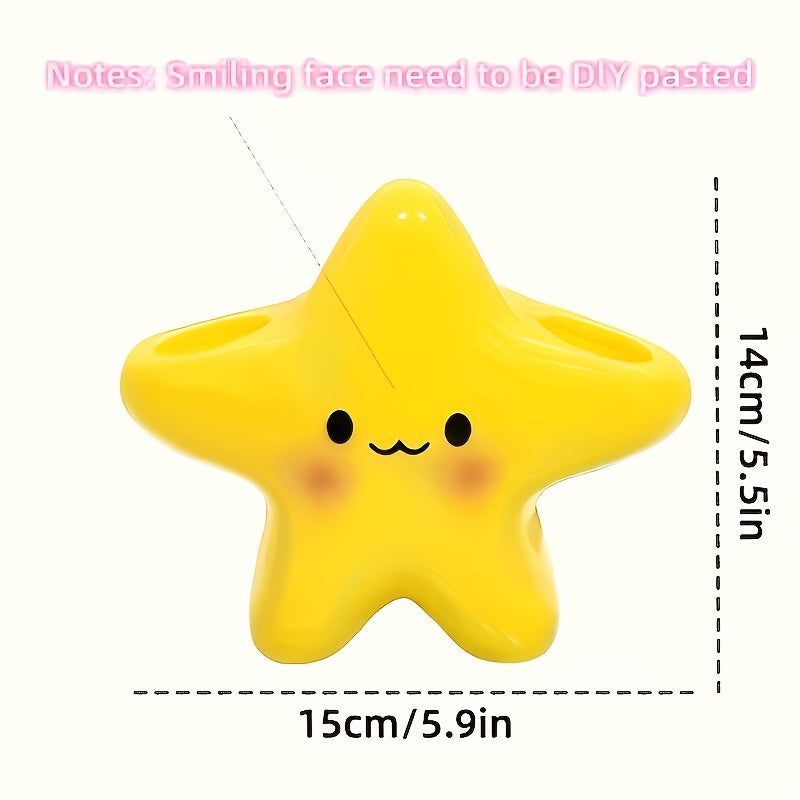 Star-Shaped Electric Toothbrush Holder