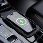 Trådløs opladningsbakke til telefonen i bilen