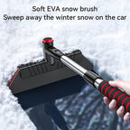 Extendable Car Snow Scraper and Brush