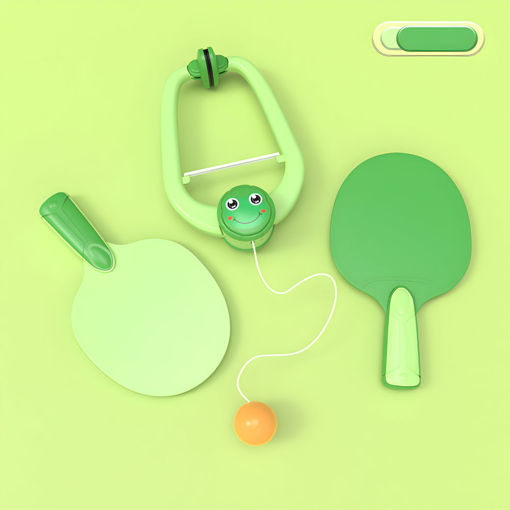 Door-Mounted Swing Ball Game