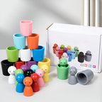 Lernspielzeug zum Sortieren und Zuordnen von Farben