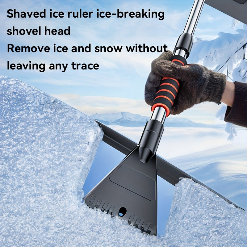 Extendable Car Snow Scraper and Brush