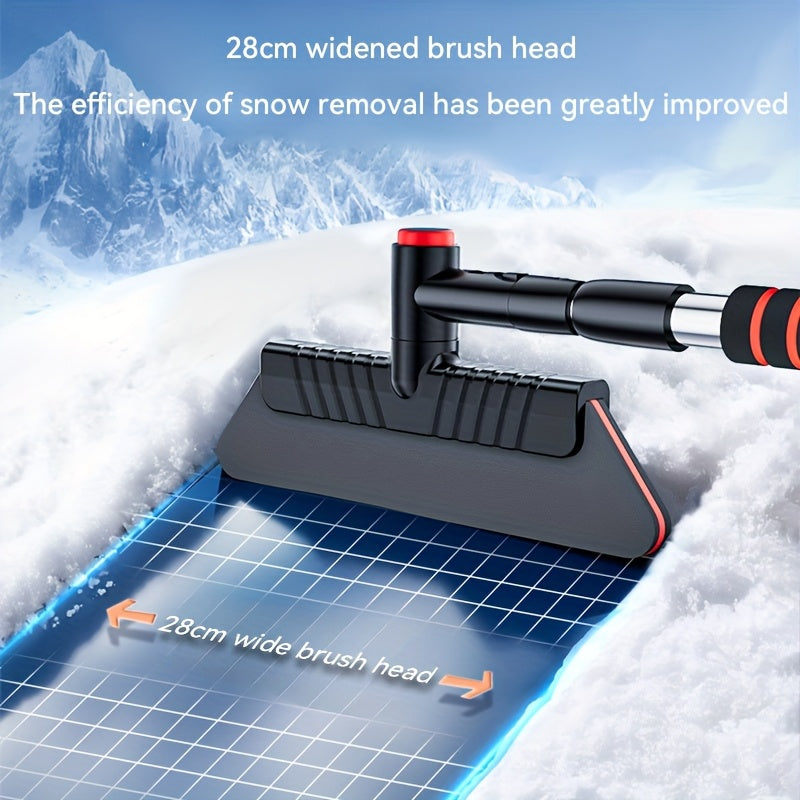 Extendable Car Snow Scraper and Brush