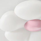 Plafonnier en forme de fleur à six pétales