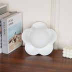 Applique murale en forme de fleur avec lumière en forme de globe