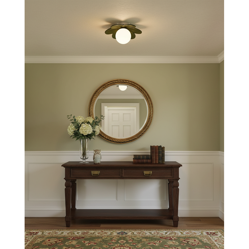 Flower-Shaped LED Ceiling Light