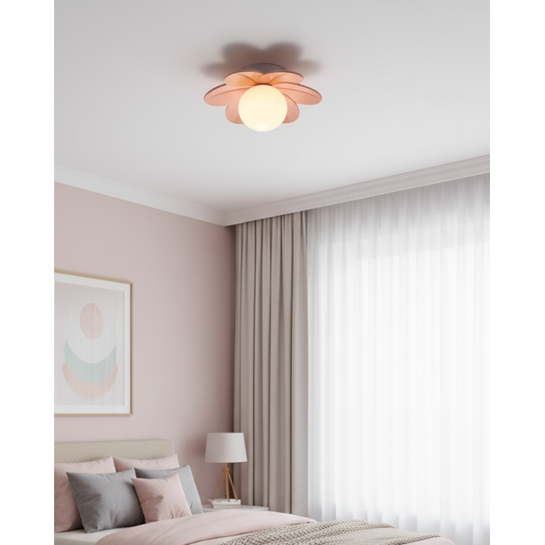 Flower-Shaped LED Ceiling Light