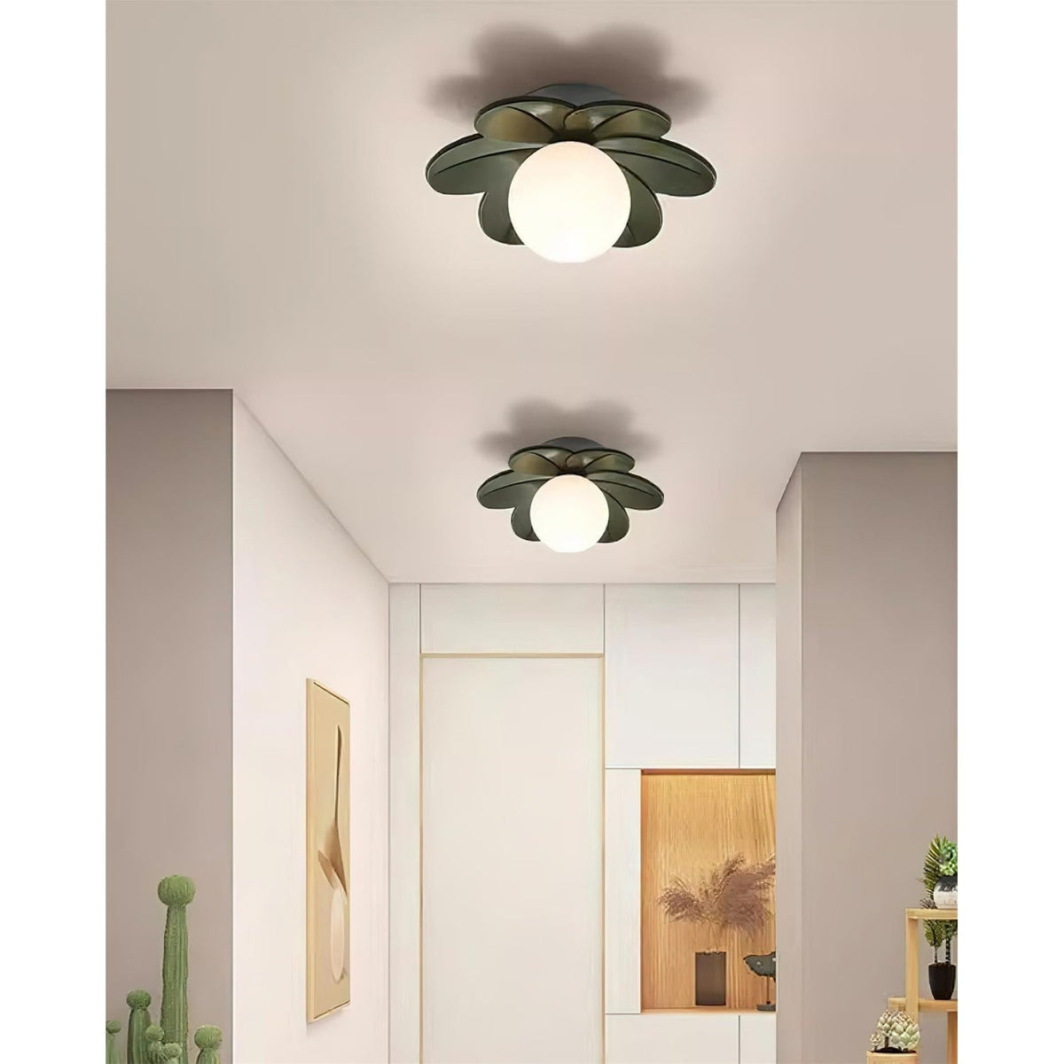 Flower-Shaped LED Ceiling Light