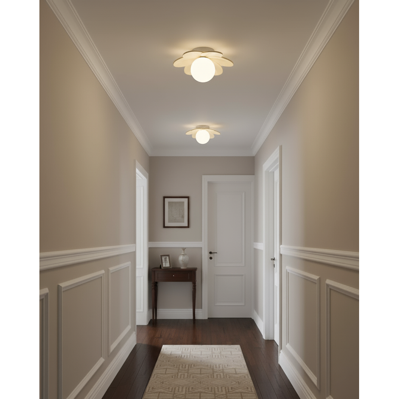 Flower-Shaped LED Ceiling Light