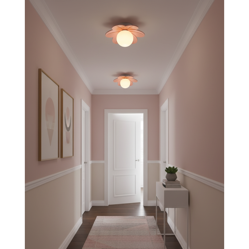 Flower-Shaped LED Ceiling Light