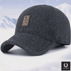 Textured Curved-Brim Baseball Cap