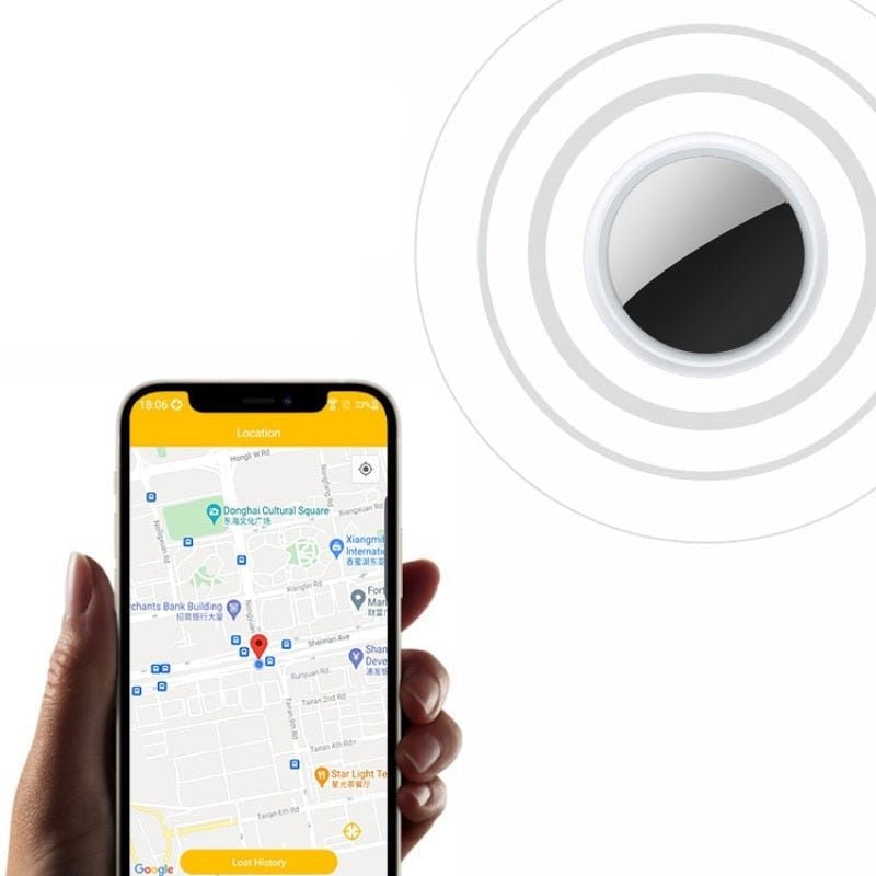 Compact Bluetooth Anti-Lost Tracker for Keys, Bags and Valuables