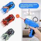 Coche teledirigido trepamuros con láser LaserRace