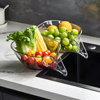 Colador de cocina con pico vertedor