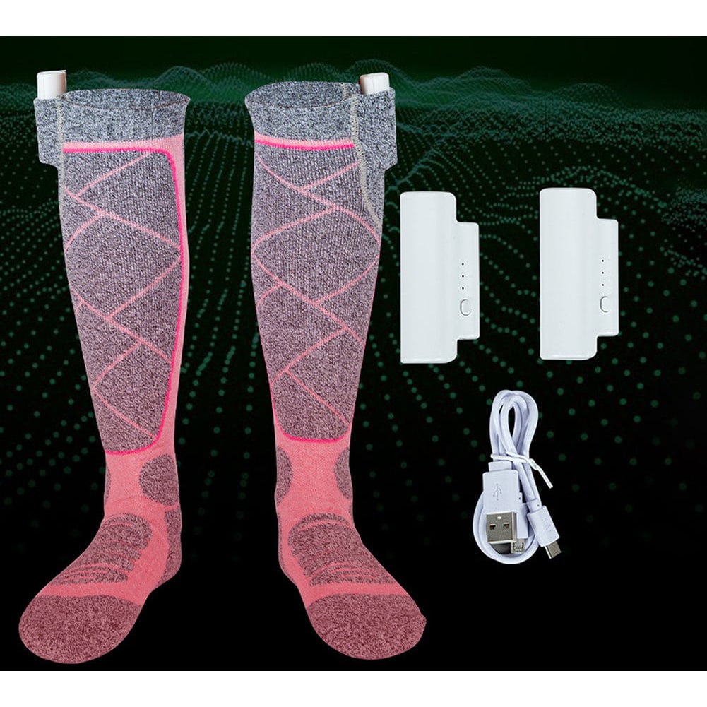 Wiederaufladbare beheizte Wintersocken