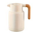 Insulated Stainless Steel Thermal Carafe with Wooden Handle