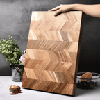 Tabla de madera para cortar y servir