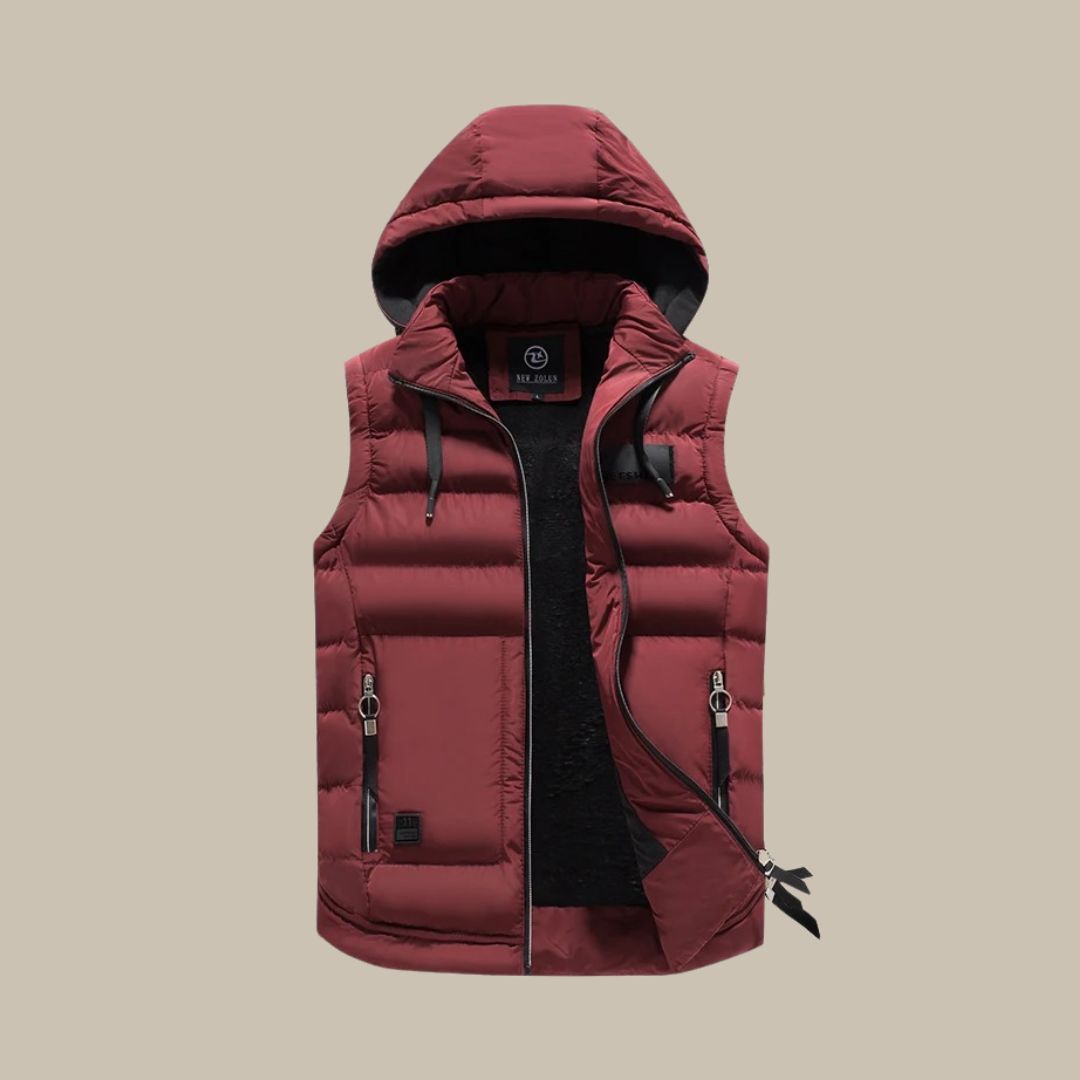 Men's Hooded Puffer Vest