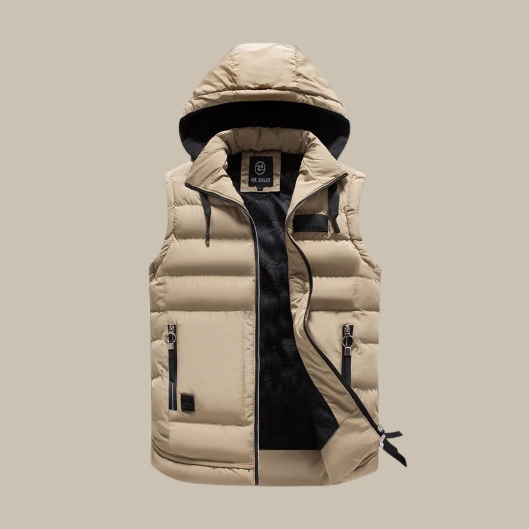Men's Hooded Puffer Vest