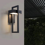 Geometrinen LED-ulkoseinävalaisin