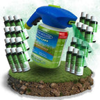 Kit de pulverización de semillas líquidas de césped Hydro Mousse para reparar el césped