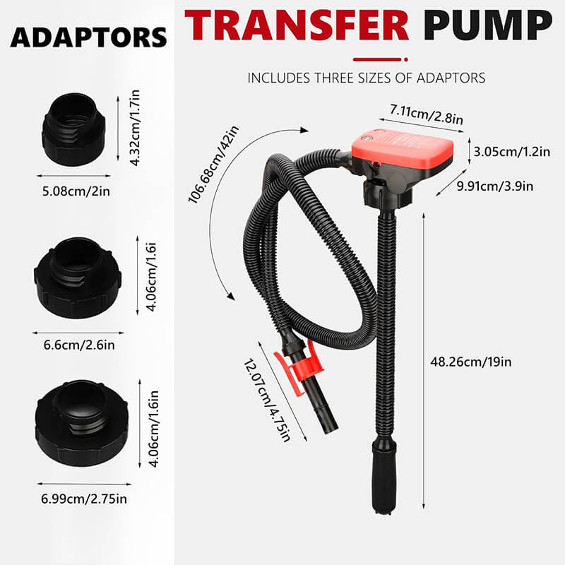 Portable Electric Fuel Transfer Pump