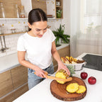 Ergonomic Bow-Shaped Bread Knife
