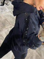 Ensemble sweat à capuche et pantalon de jogging pour femme