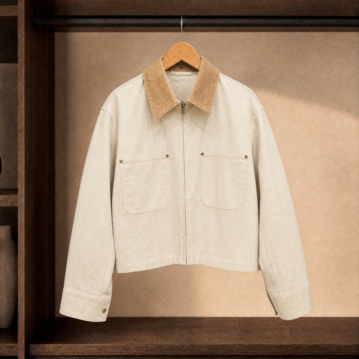 Men's Utility Pocket Zip Jacket