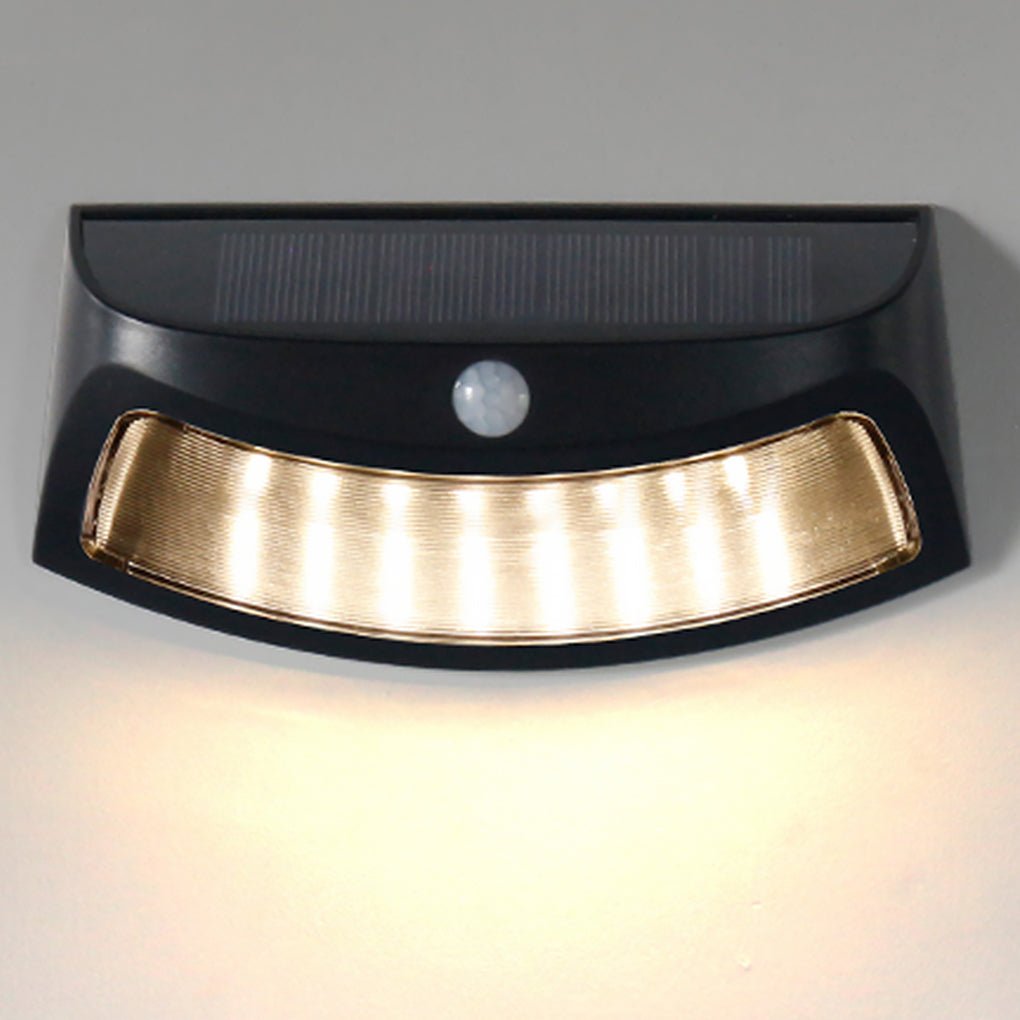 Lampada da parete industriale a LED per esterni con sensore di movimento e luminosità