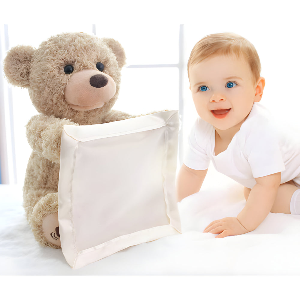 Interactive Peekaboo Teddy Bear