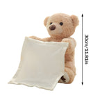 Interactive Peekaboo Teddy Bear
