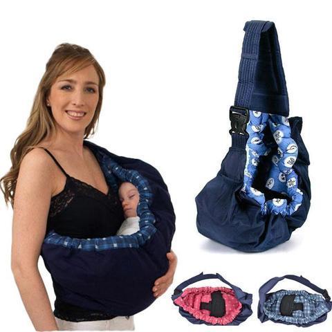 Adjustable Baby Carrier with Padded Support