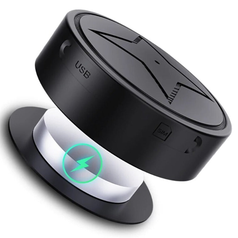 Localizador GPS magnético compacto con seguimiento en tiempo real