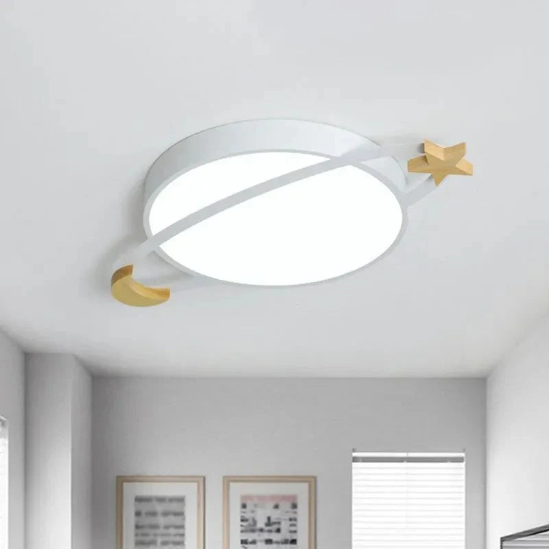 Star and Moon LED Ceiling Lamp