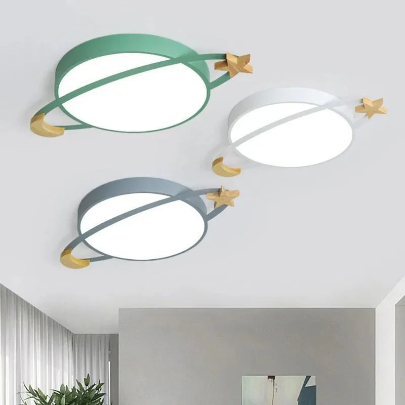 Star and Moon LED Ceiling Lamp