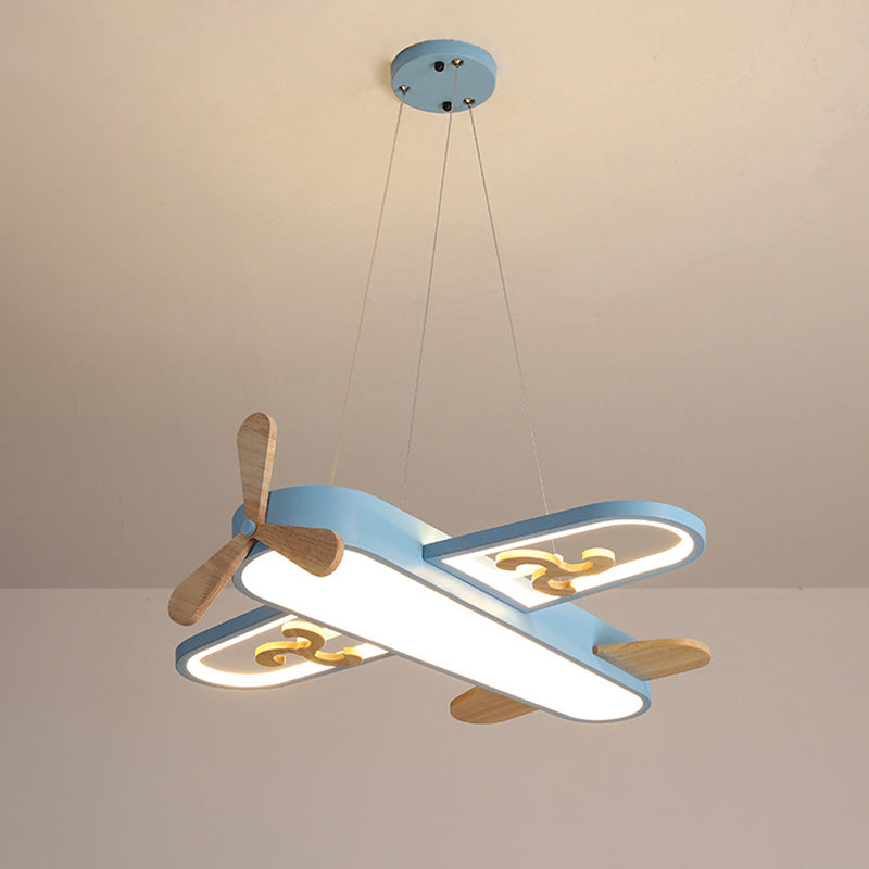 Flugzeug-Pendelleuchte für Kinderzimmer