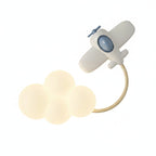 Children’s Cloud LED Wall Light with Airplane Design