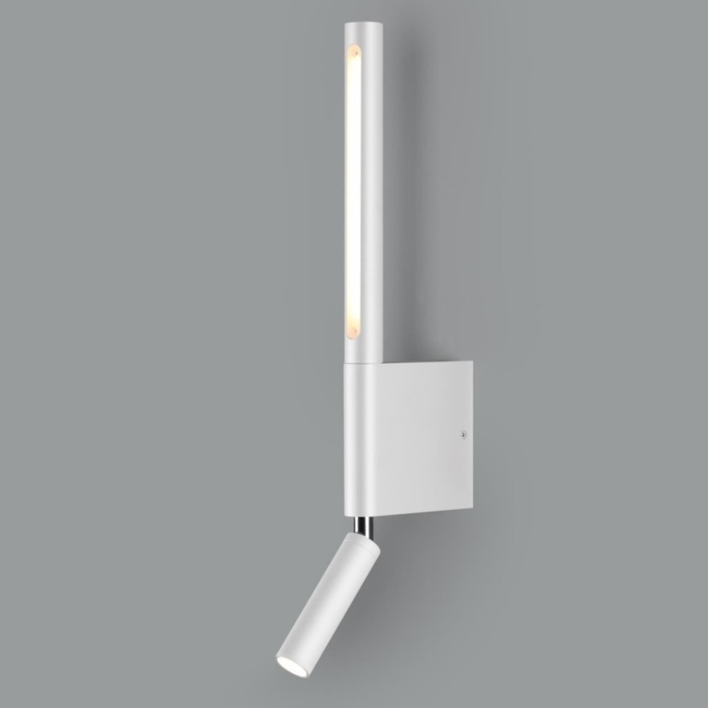 Dual LED Wall Sconce with Adjustable Reading Light