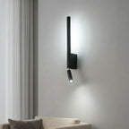 Dual LED Wall Sconce with Adjustable Reading Light