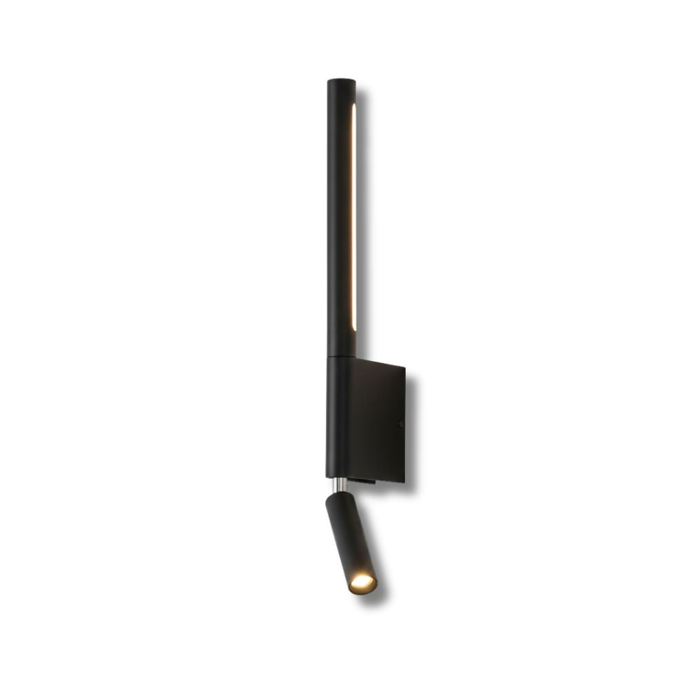 Dual LED Wall Sconce with Adjustable Reading Light