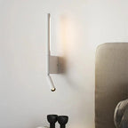 Dual LED Wall Sconce with Adjustable Reading Light