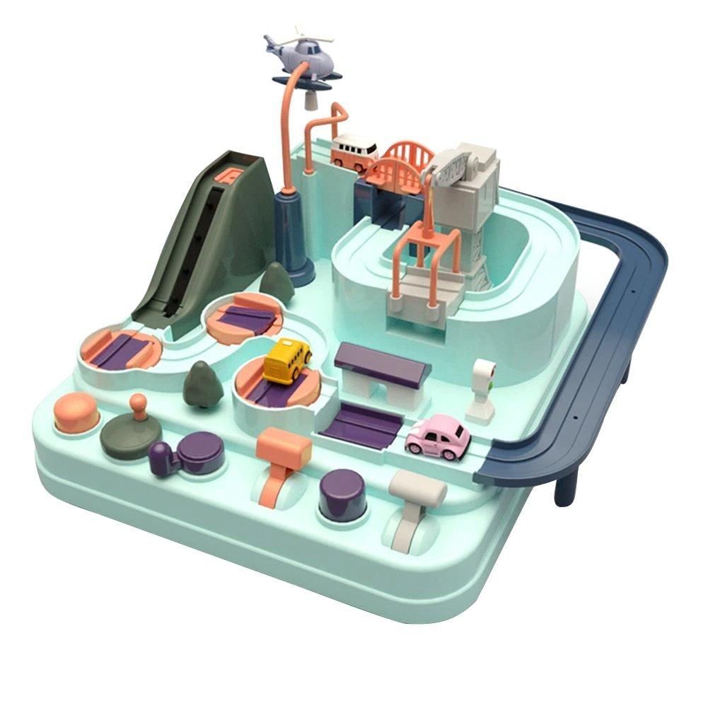 Interactive Mechanical City Car Adventure Playset