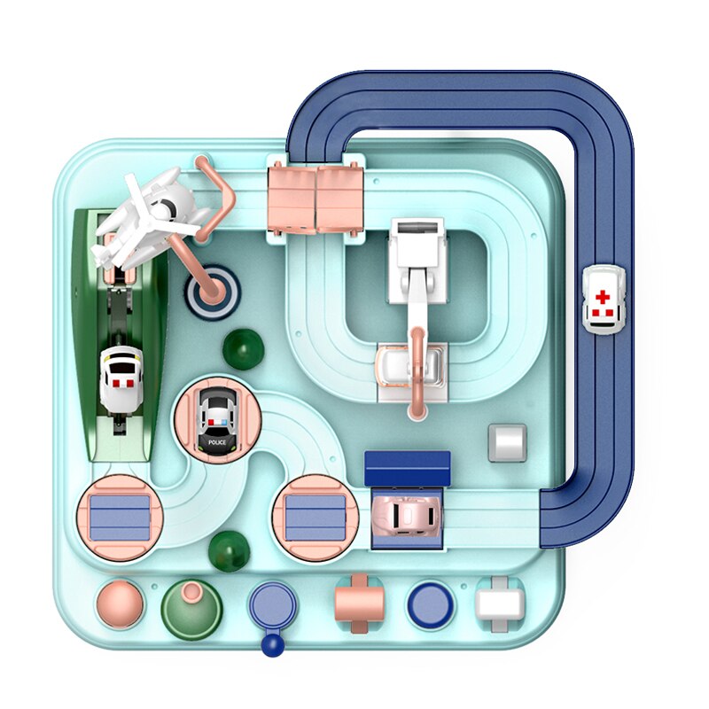 Interactive Mechanical City Car Adventure Playset