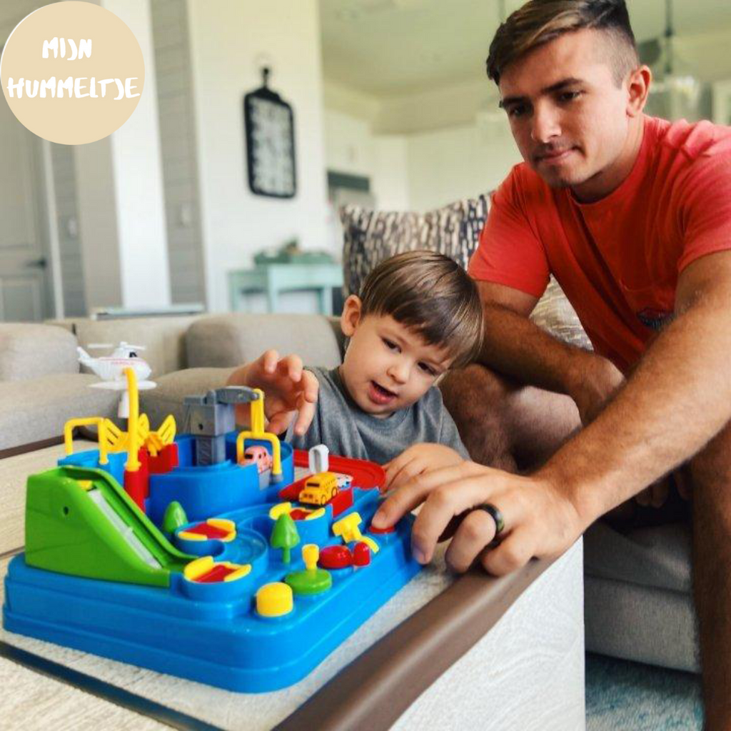 Interactive Mechanical City Car Adventure Playset